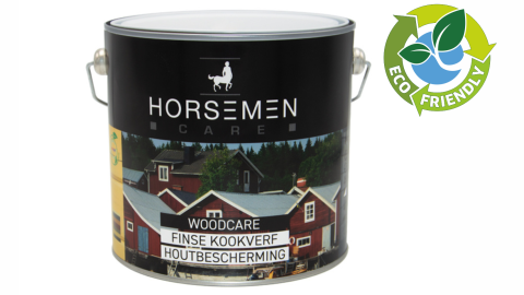 Horsemen Woodcare Finse kookverf - Zwart